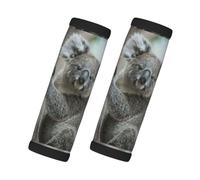 Coala, 2 piezas de fundas para asas de equipaje, cubiertas suaves y cómodas para asas de equipaje. Etiqueta para equipaje.