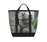 Coala,Bolsas de almuerzo de gran capacidad, bolsa de mano térmica para mujeres, hombres, trabajo, picnic, viajes.