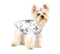 Coala,Camiseta de algodón sin Mangas para Mascotas, Chaleco Transpirable, Suave y elástico para Cachorros,M