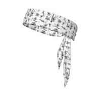 Coala, Cinta para la Cabeza, Diadema Deportiva con Lazo, Cinta para el Sudor Multiusos para Hombres y Mujeres.