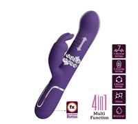 Coale Vibrador con Thursting y Bolas Rotatorias de Prettylove