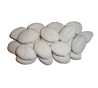 COALS 4 YOU - 10 Guijarros Extra Grandes Blancos de Repuesto para Fogata de Gas
