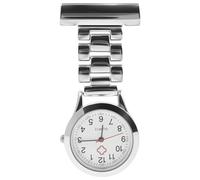 coalwop Reloj de bolsillo para enfermeras - Reloj clásico de fácil lectura, cuarzo analógico con carcasa de aleación duradera, lente de vidrio resistente a los arañazos y batería de 12 meses, tono