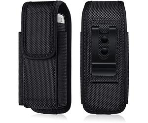 COANJIUO Funda Compatible con Leatherman Wave Plus Wingman Surge Rebar Multi Tool Holster Nylon Clip Bag Negro