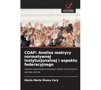 Coap: Analiza matrycy normatywnej instytucjonalnej i aspektu federacyjnego
