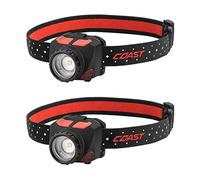 Coast FL84 - Linterna frontal LED de 575 lúmenes (2 unidades)