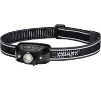 Coast FLX40R - Linterna LED recargable (800 lúmenes, 4 niveles de brillo, carga USB-C, color negro)