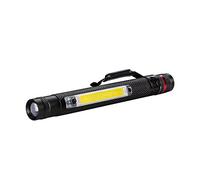 Coast® G23 - Linterna LED magnética alcalina de doble potencia de 120 lúmenes con luz de área C.O.B