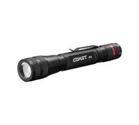 Coast G32 465 Lumen Flashlight with Pure Beam, Twist Focus and Bulls-Eye Spot Beam, Black