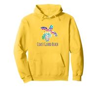 Coast Guard Beach Tie Dye Batick BOHO Tortuga boba Sudadera con Capucha
