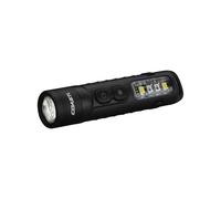 Coast KL30R - Linterna de bolsillo LED recargable de 500 lúmenes con luz UV