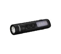 Coast KL35R - Linterna de bolsillo LED recargable de 600 lúmenes con luz roja