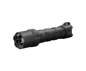 COAST POLYSTEEL 600 1000 Lumen linterna LED con foco de giro de haz puro, núcleo de acero inoxidable, a prueba de aplastamiento, negro