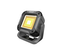 Coast QB2R - Luz de utilidad recargable con control de voz de 2000 lúmenes, seis modos de luz, 75 horas de tiempo de funcionamiento, base magnética