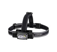 Coast® XPH34R Lámpara de cabeza LED recargable USB C de 2075 lúmenes con doble alimentación withPURE Beam® Twist Focus™ y base magnética