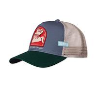 Coastal Comes The Sun Bluegrey/Green Trucker Cap - One-Size