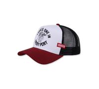 Coastal - Every Port (offwhite/Wine/Black) - High Fitted Trucker Cap