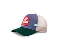 Coastal Comes The Sun Bluegrey/Green Trucker Cap - One-Size
