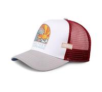 Coastal Hft Stupid Wave Gorro Tipo Camionero Blanco / Gris Meshcap Surf Playa