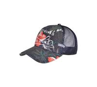 Coastal Hft Cap Super Azul Marino Alto Camionero Malla Gorra Flor Cappy Sombrero