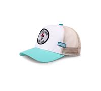 Coastal Gorra 'Filthy Flamingo' beige oscuro / azul claro / negro / blanco Mujer Coastal 55-60 beige oscuro / azul claro / negro / blanco