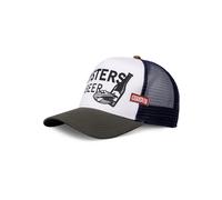 Coastal Gorra Trucker HFT Oysters & Beer White, Azul/Blanco/Oliva, Talla única