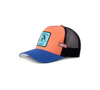 Coastal - Tropical Addict - Gorra de malla para camionero, albaricoque/azul, Talla única