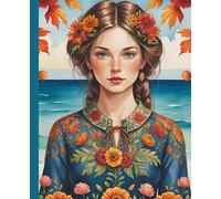 Coastal Granddaughter Fall Notebook | Cozy Seaside Journal | Teens Girls Women: 120 Lined Wide Rule pages, 7.5 x 9.25 inches, everyday use, diary, self care, gift