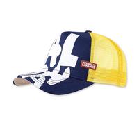 Coastal Hft Big Aloha Azul Marino/Amarillo Alto Fitted Trucker Cap Djinns Playa