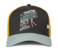 Coastal Hft Camionero Cap Chill Fuera Oliva/Turquesa Gorra Béisbol Meshcap Surf