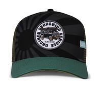 Coastal Hft Camionero Cap Nijima Island Black Gorra Béisbol Meshcap Oleaje Playa