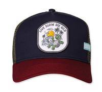 Coastal HFT Gorra Trucker LSDO Navy/Wine Malla Snapback Live Slow Die Old