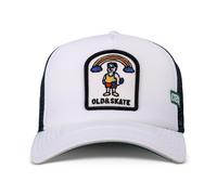 Coastal HFT Gorra Trucker Snapback Malla Blanca Microfibra