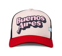 Coastal Hft Gorro Tipo Camionero Buenos Aires Crema / Red Béisbol Meshcap Hat