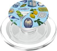 Coastal Shells Bebida y Frutas Europea Italiana Verano PopSockets PopGrip para MagSafe