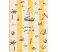 Coastal Summer Journal: Dotted Pages for Beach Memories, Vacation Notes and Sunny Day Adventures • 6 x 8 Inch • 160 Pages