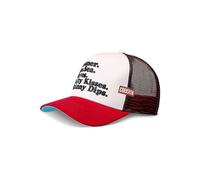 Coastal - SummerSeaSand - Gorra de malla para camionero, Stone/Red, Talla única