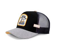 Coastal Sumo Samoa Negro Gris Gorra de Camionero Ajustable