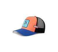 Coastal - Tropical Addict - Gorra de malla para camionero, albaricoque/azul, Talla única
