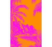 Coastal Vibes Notebook: 200 Pages of College-Ruled Lines for Writing & Creativity: Stylish 6x9 Lined Journal with a Vibrant Coastal Design, Perfect for Journaling, Notes, or Schoolwork.