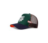 Coastal - When in Doubts - Trucker Cap Meshcap Hat Mütze Caps, verde oscuro/azul marino, Talla única