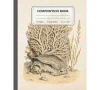 Coastal Whispers | Vintage Marine Life Composition Book | College Ruled Sea Slug Notebook for Everyday Use: Inspired by the adorable sea bunny, this ... tranquility and creativity to your desk