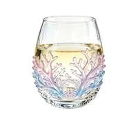 Coastal Wine Glasses Set 100ml Stemless Juice Glass For Home Bar Party