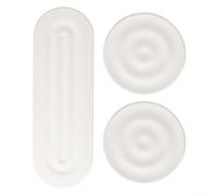 Coaster Set 3Pcs Anti-Slip Coaster Set 3Pcs Anti-Slip Coaster(White) | para rapid water absorption, porous diatomite structure, 20x10cm rectangular size, prevents countertop stains