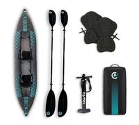 Coasto Liberty Kayak Inflable PB-CKLIB2-2 plazas - Estabilidad, Velocidad y Confort - 399x93cm - MAX 180kg