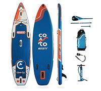 Coasto Nautilus Tabla Sup, Adultos Unisex, Teal/Naranja, 11'8"