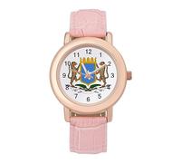 Coat Arms of Somalia - Reloj de pulsera para mujer, diseño a la moda, regalo para cumpleaños, día de San Valentín, Estilo:, regular, MHXYZHW
