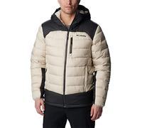 Columbia Autumn Park Down Hooded Jacket Chaqueta, Hombre, Piedra Oscura, tiburón, X-Large