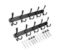 Coat Hooks for Wall, 2 Pack Gift Stainless Steel Coat Racks Heavy Duty