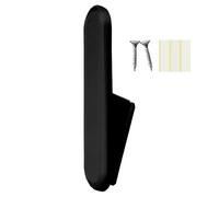 Coat Hooks, Heavy Duty Hat Hanger, Removable Wall Mounted Design, Space-Saving Adhesive Solution, Ideal para Workplace, Bedroom, Entryway, Kitchen, Bathroom Use 8,12 pulgadas